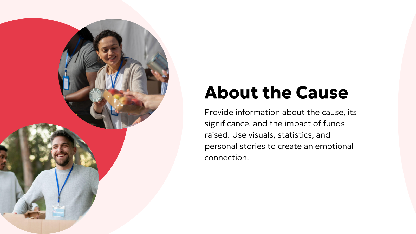 Fundraising Event Pitch Deck template