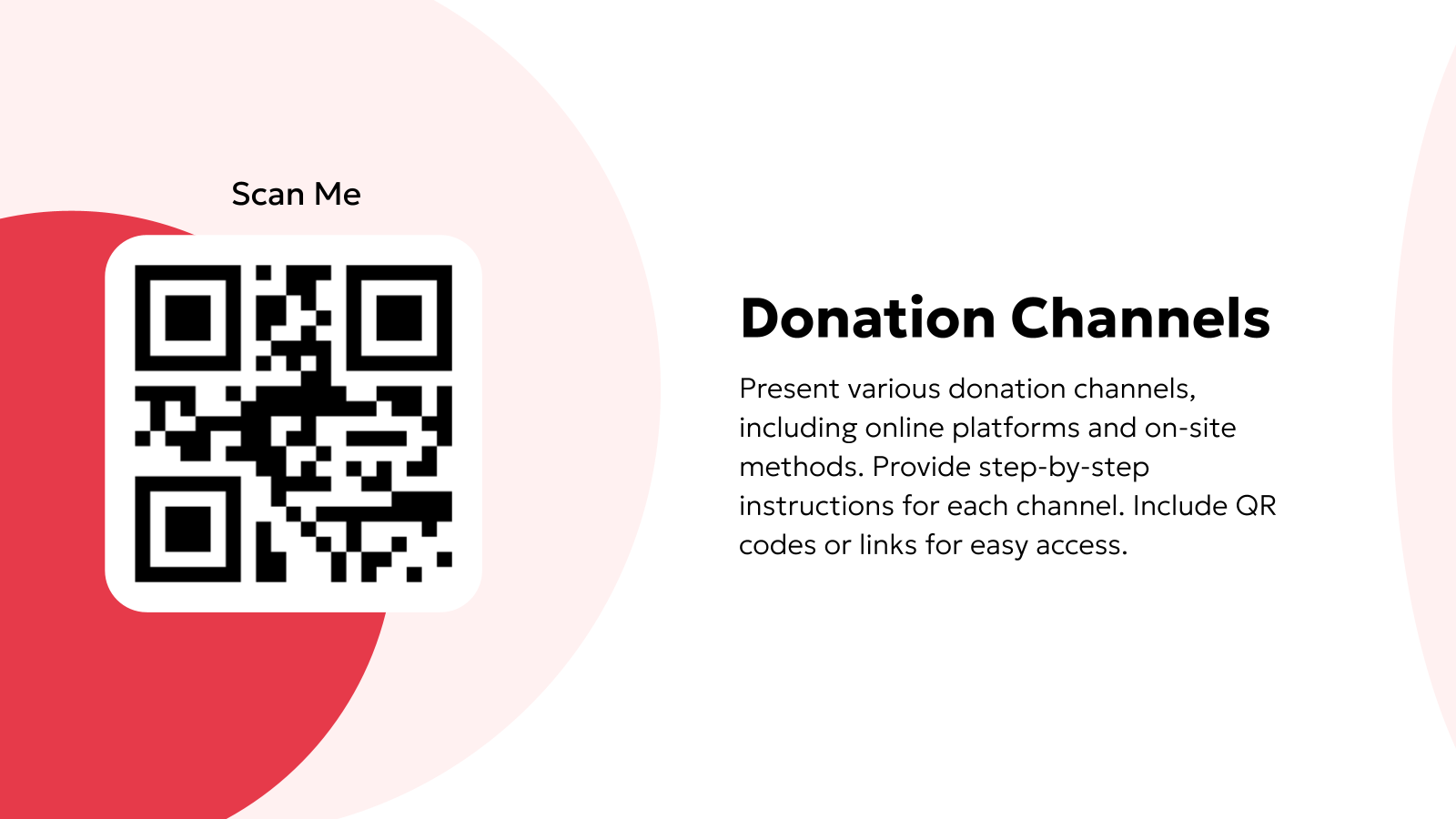 Fundraising Event Pitch Deck template