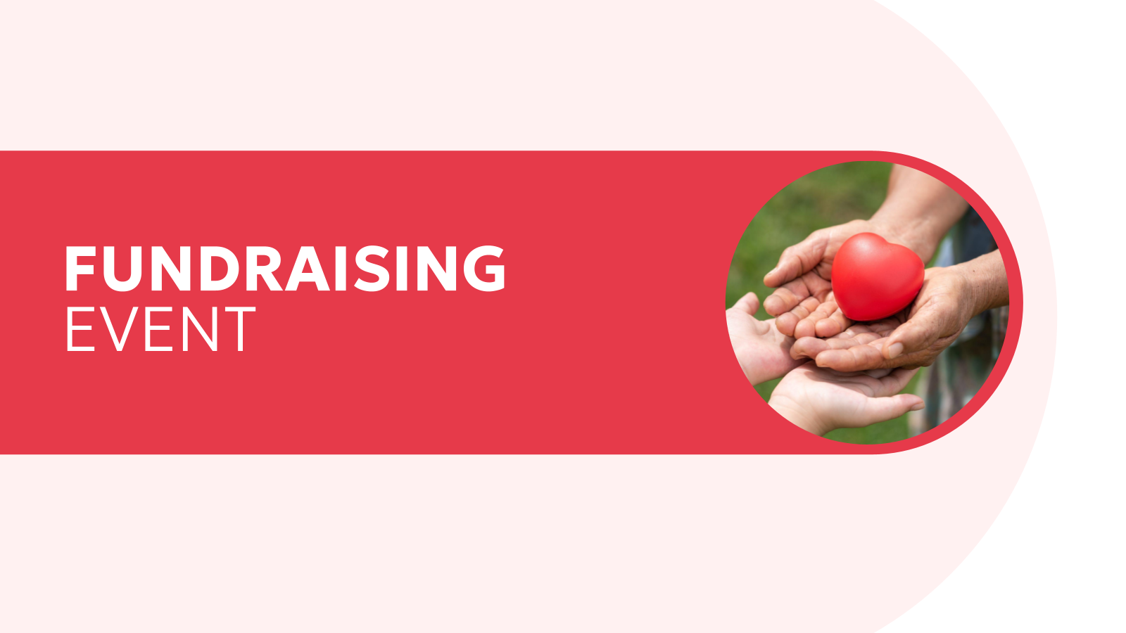 Fundraising Event Pitch Deck Template