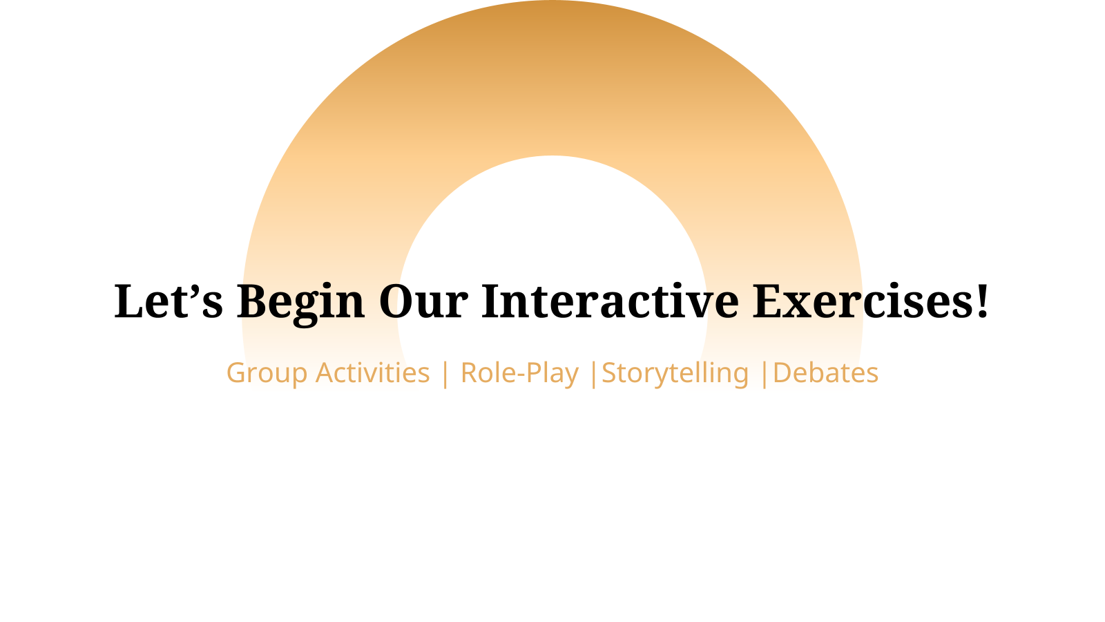 Workshop Awareness template