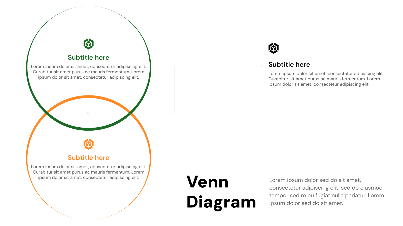Venn Diagram Presentation Templates template