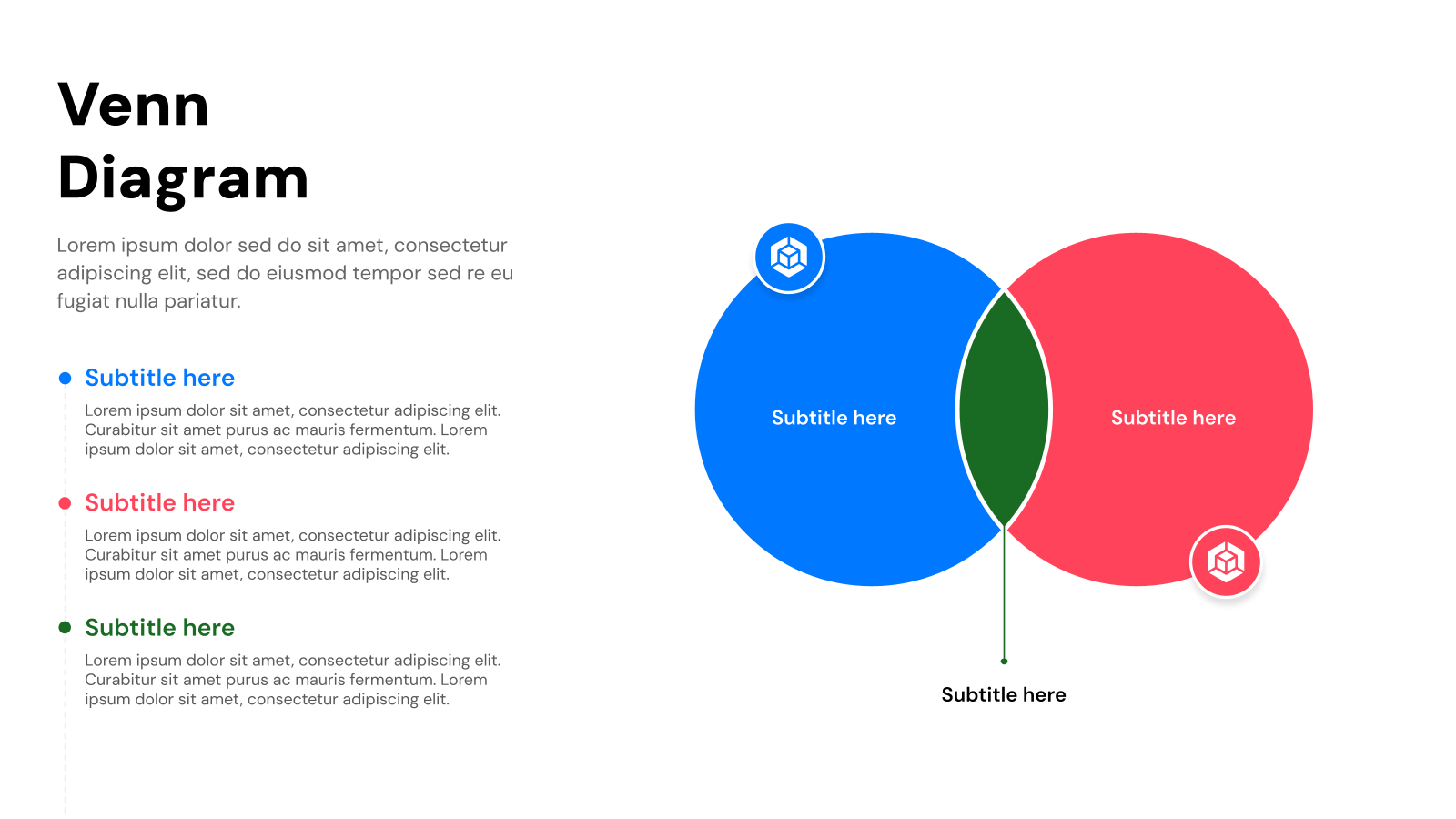 Venn Diagram Presentation Templates