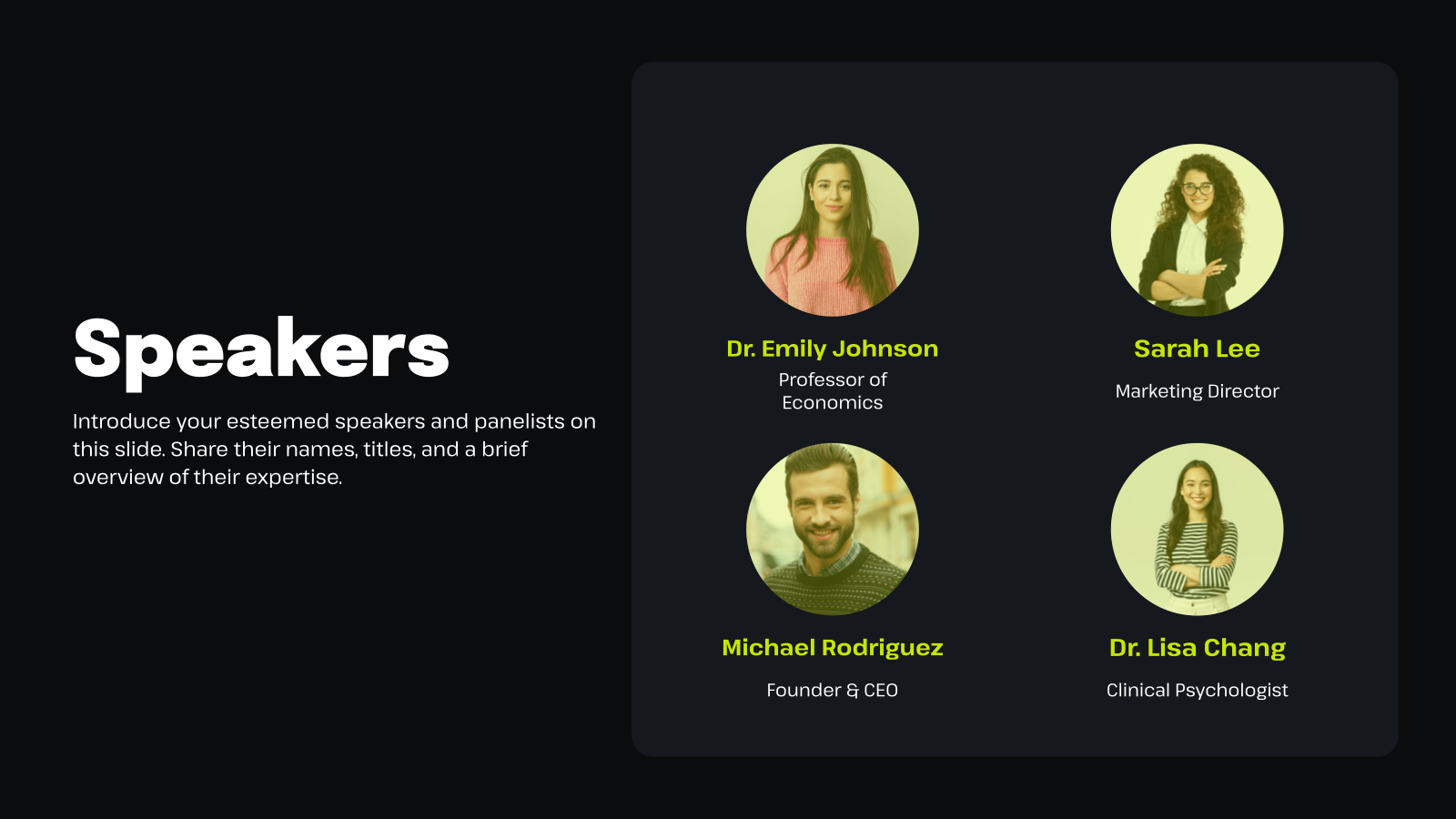 Webinar Recap Presentation template