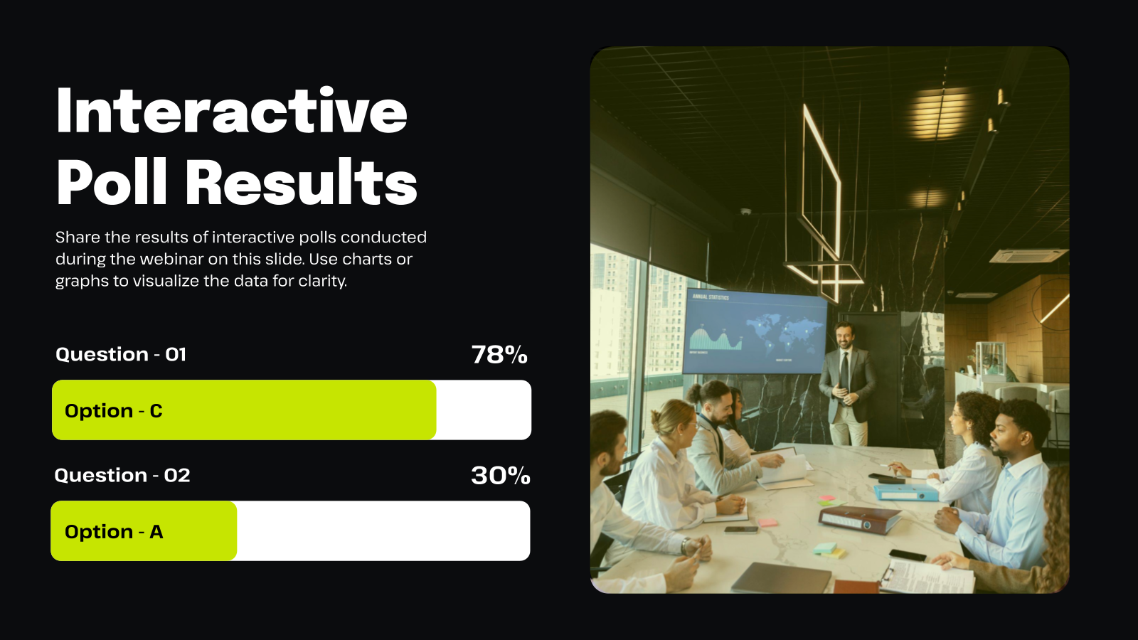 Webinar Recap Presentation template