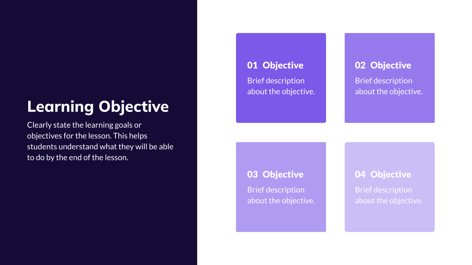E-Learning Presentation template