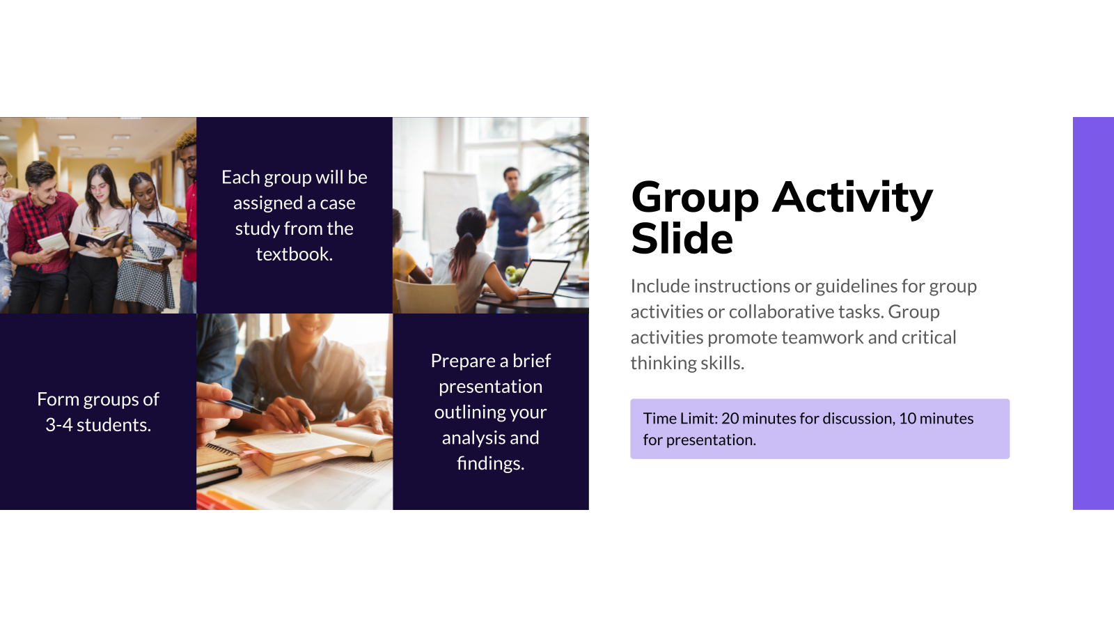 E-Learning Presentation template