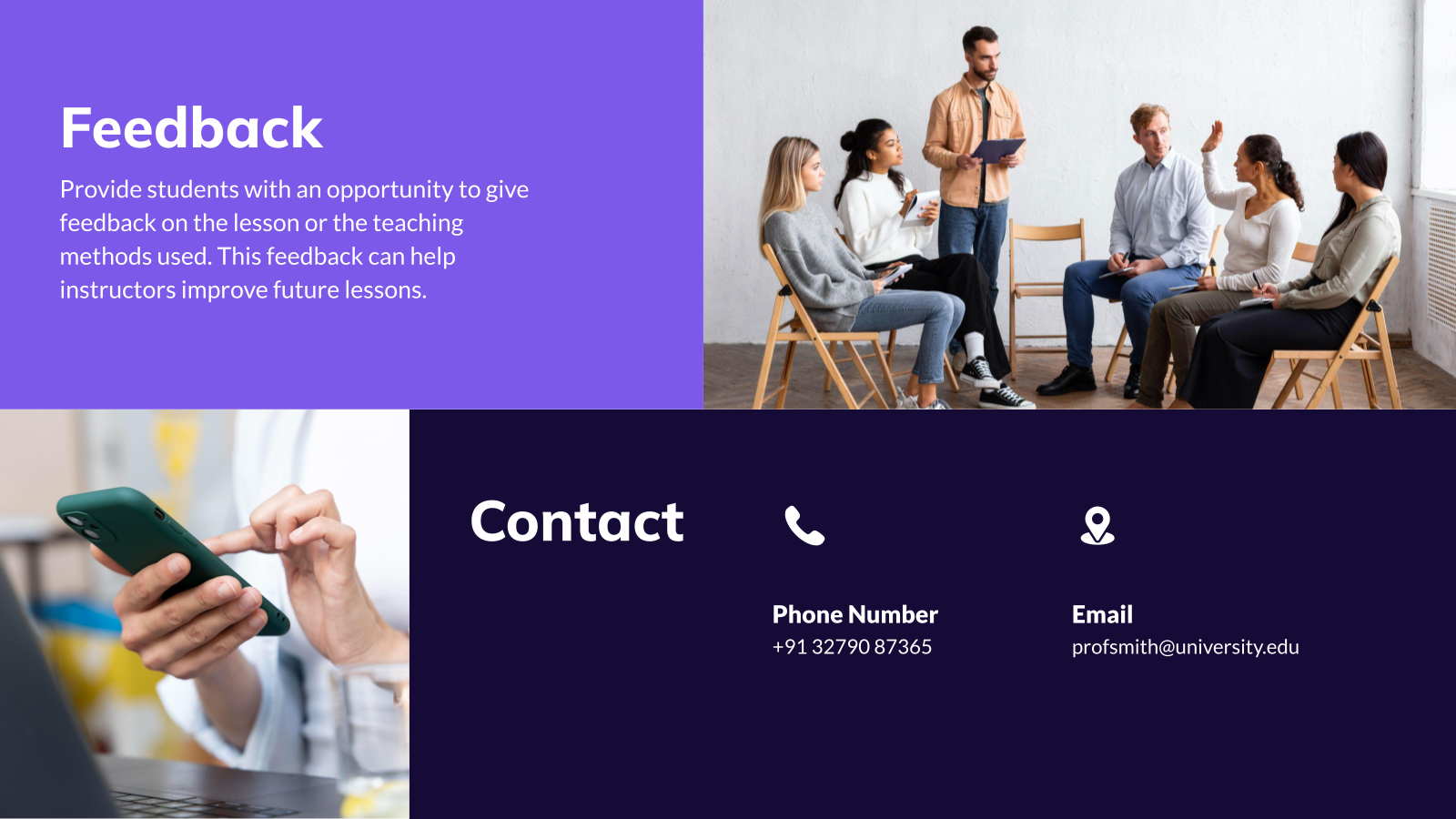 E-Learning Presentation template