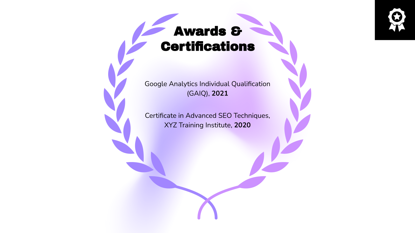 E-Resume – Portfolio Presentation template