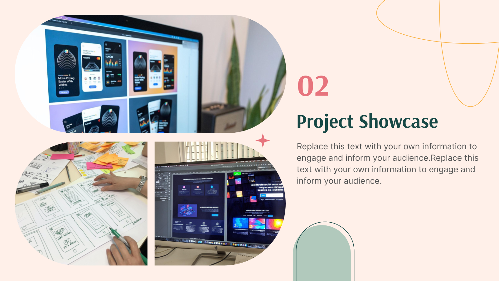 Creative Portfolio Presentation template