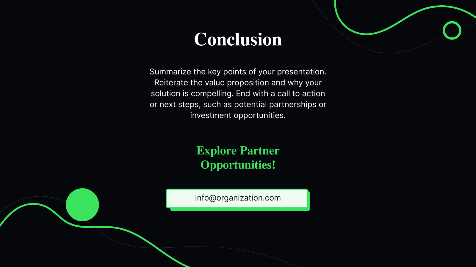 Startup Funding and Finance Pitch Deck template