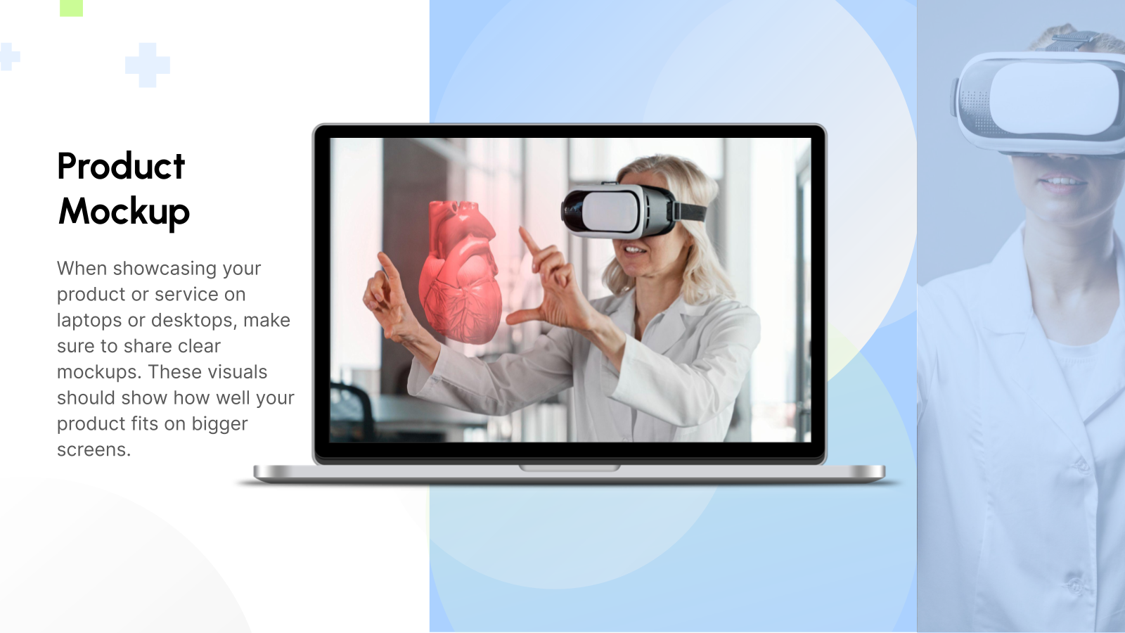 Health Tech Startup Pitch Deck template