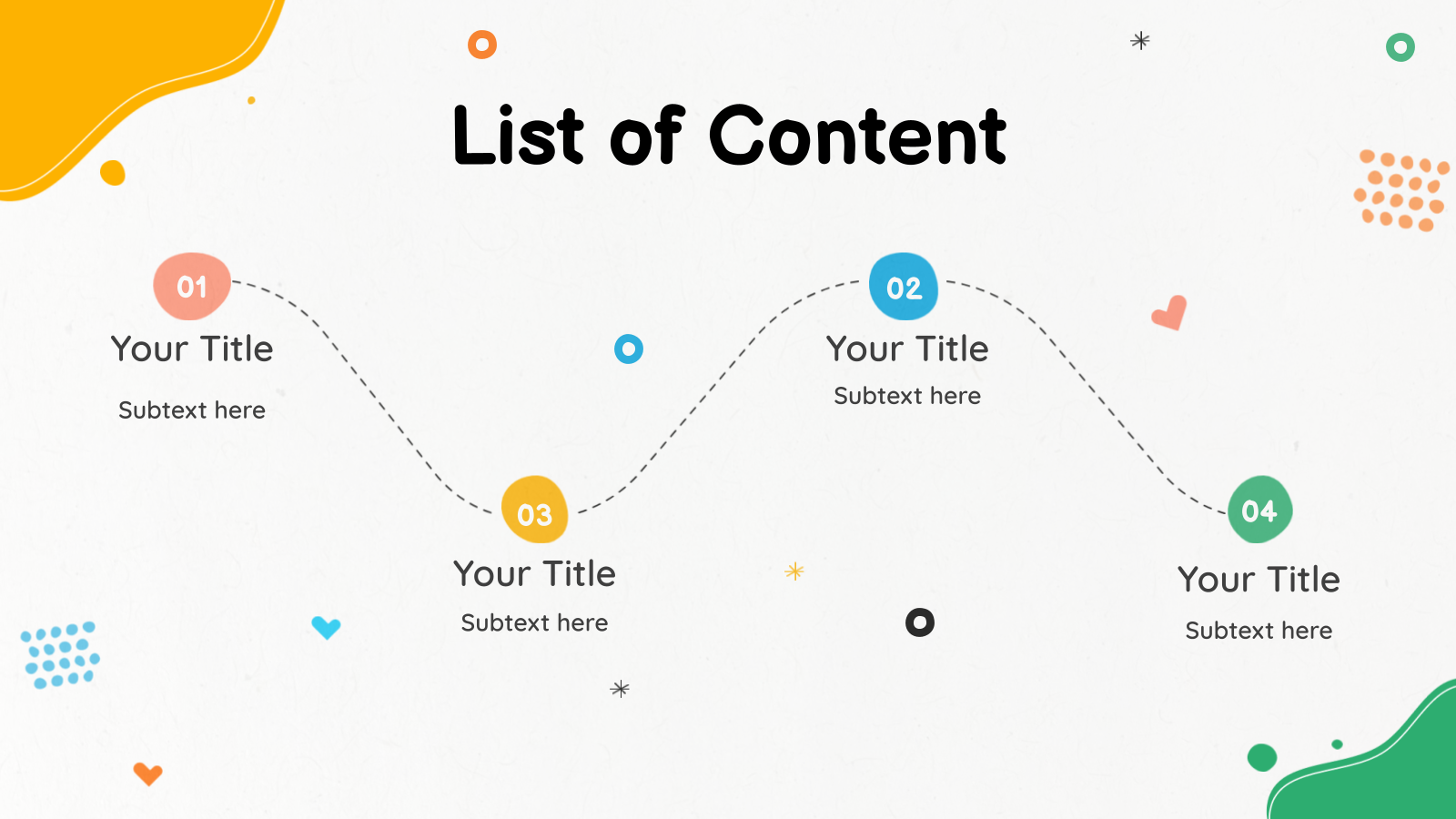 Interactive Educational Lesson Presentation template