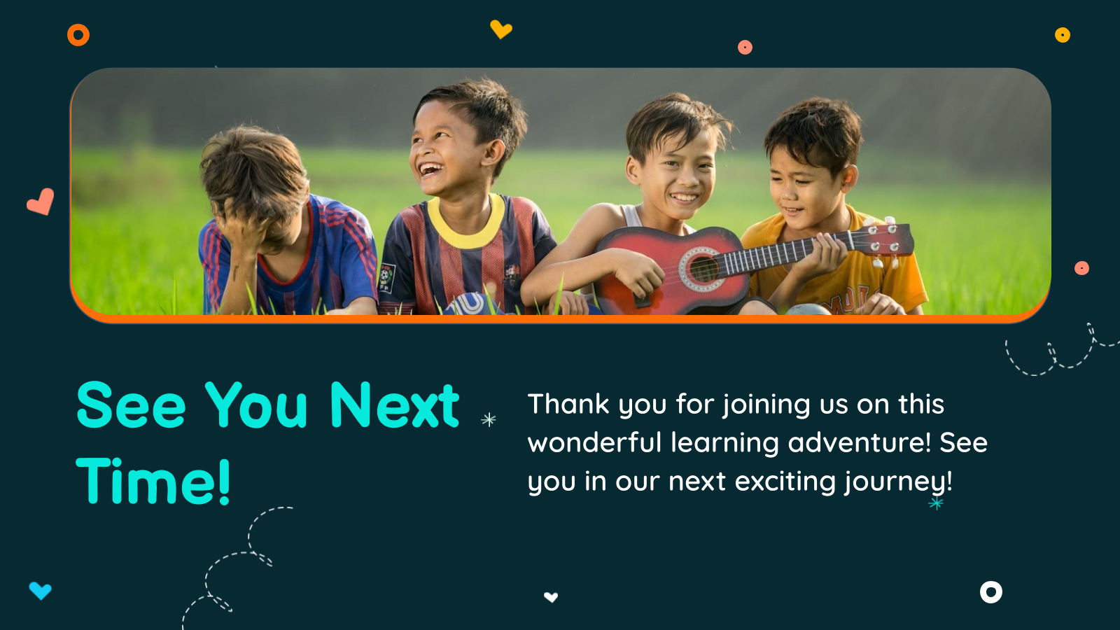 Interactive Educational Lesson Presentation template