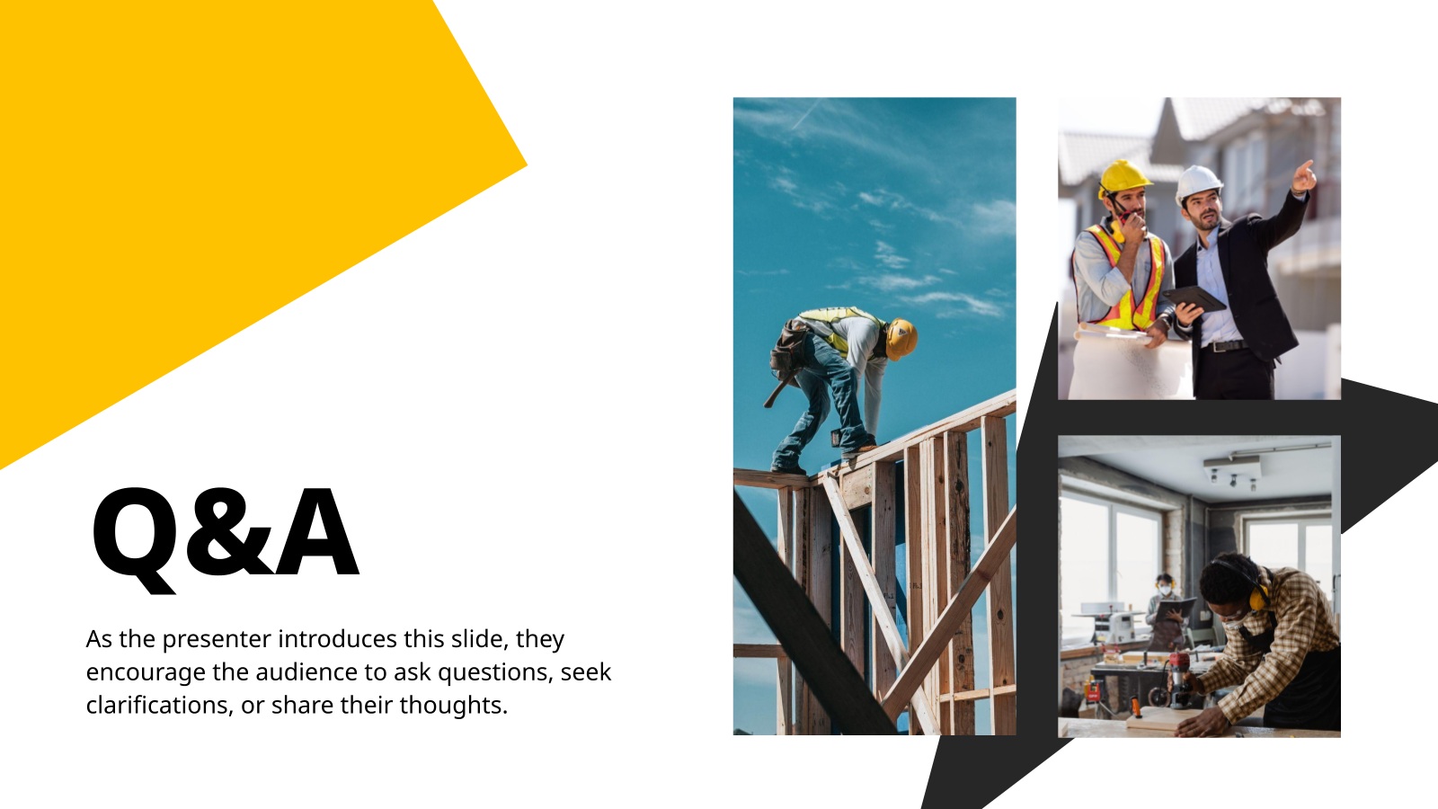 Construction Project Proposal template