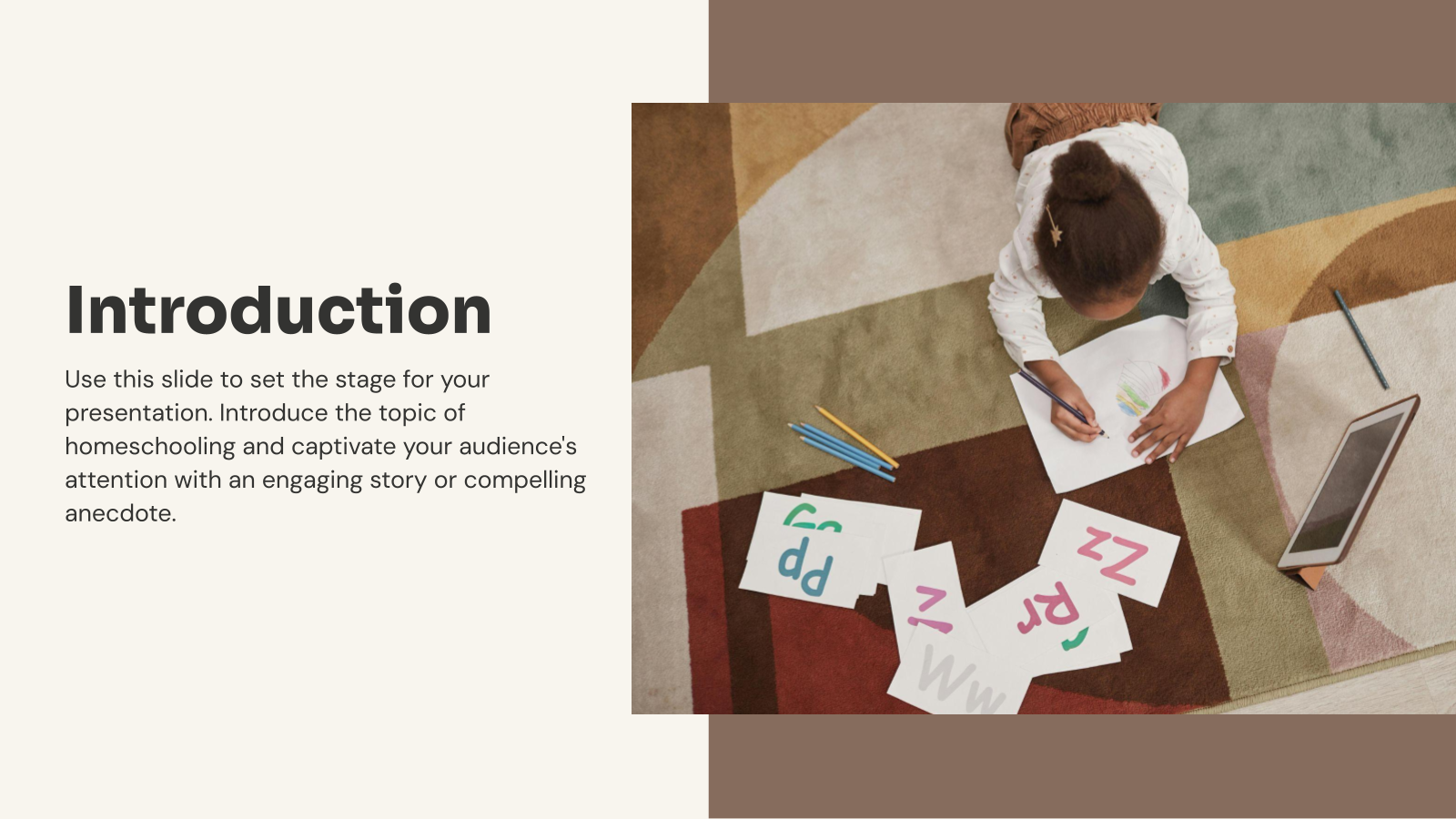 Homeschooling Academic Education Presentation template