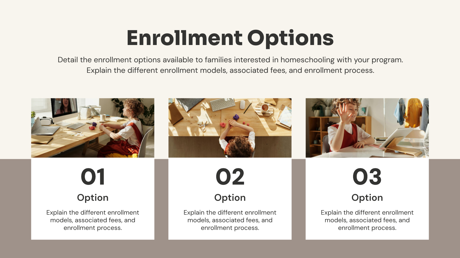 Homeschooling Academic Education Presentation template