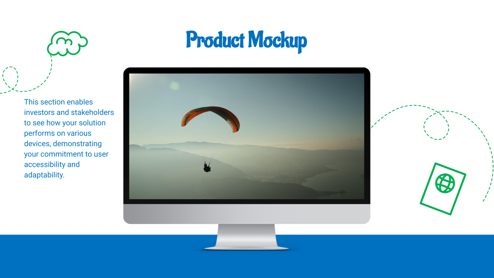 Travel and Tourism Pitch Deck template