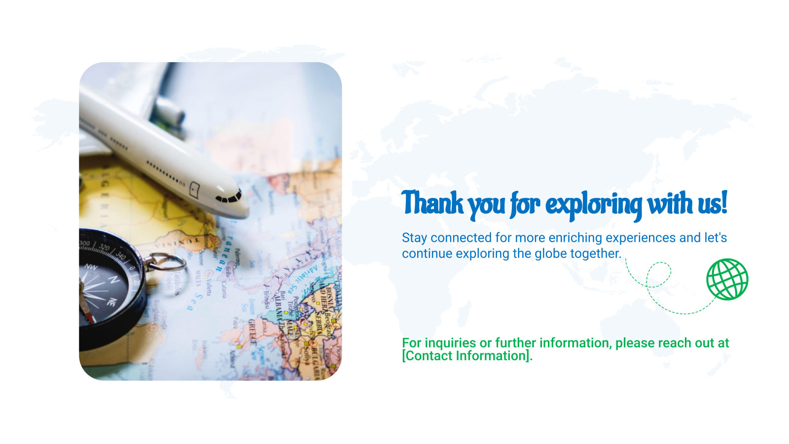 Travel and Tourism Pitch Deck template