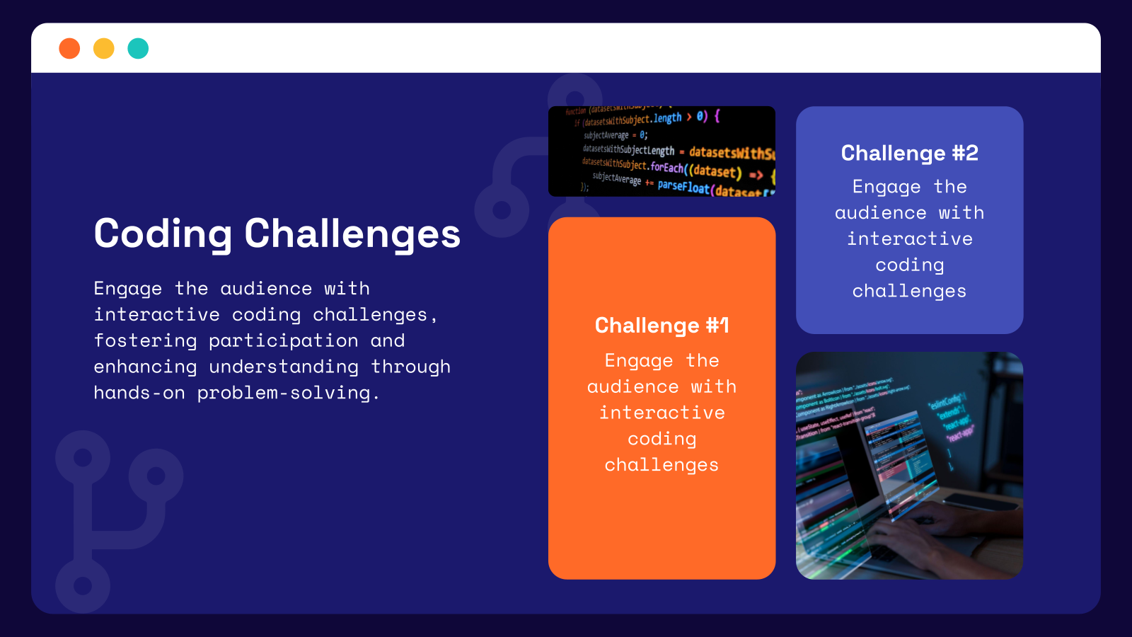 Education – Coding and Computational Thinking Presentation template