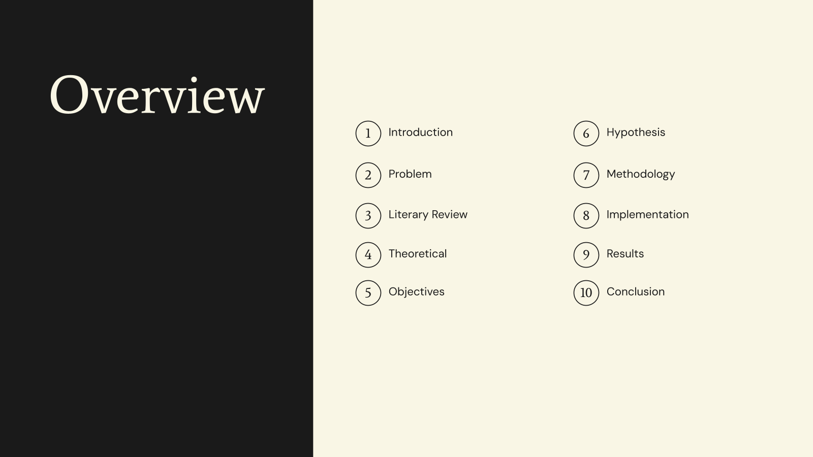 Thesis Defense – Education Presentation template