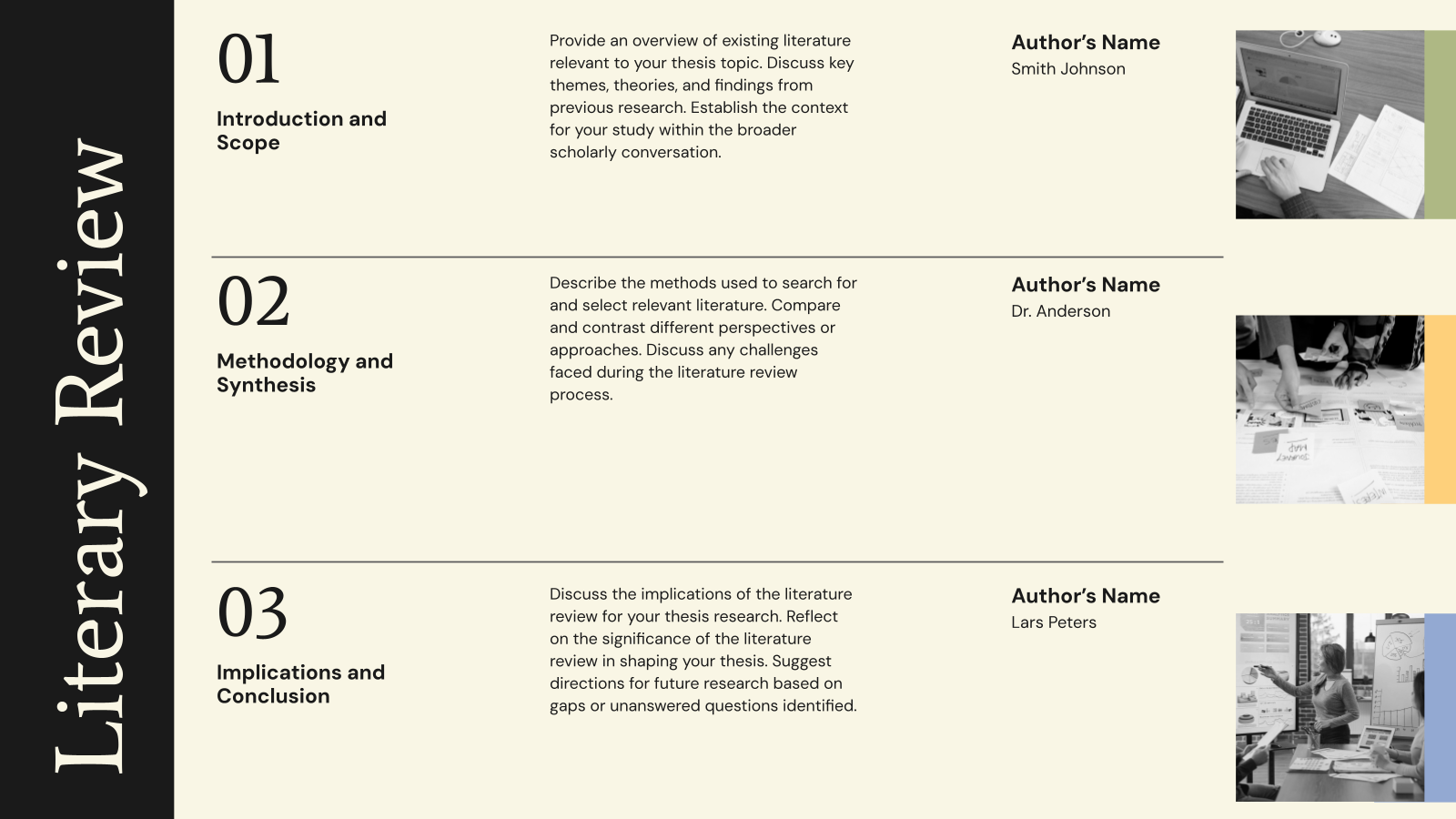 Thesis Defense – Education Presentation template
