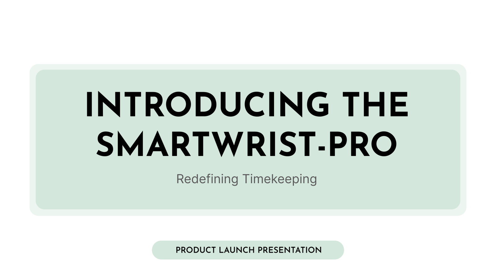Product Launch Presentation Template for Google Slides and PowerPoint