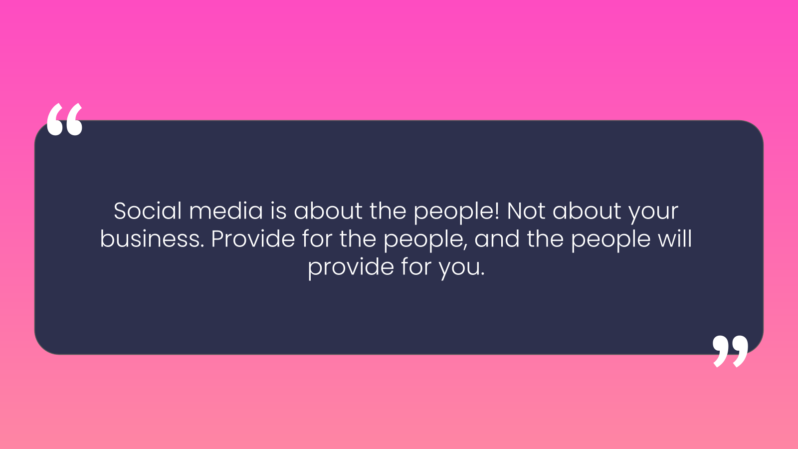 Social Media Strategy Presentation template