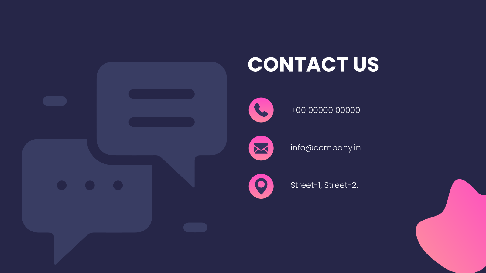 Social Media Strategy Presentation template