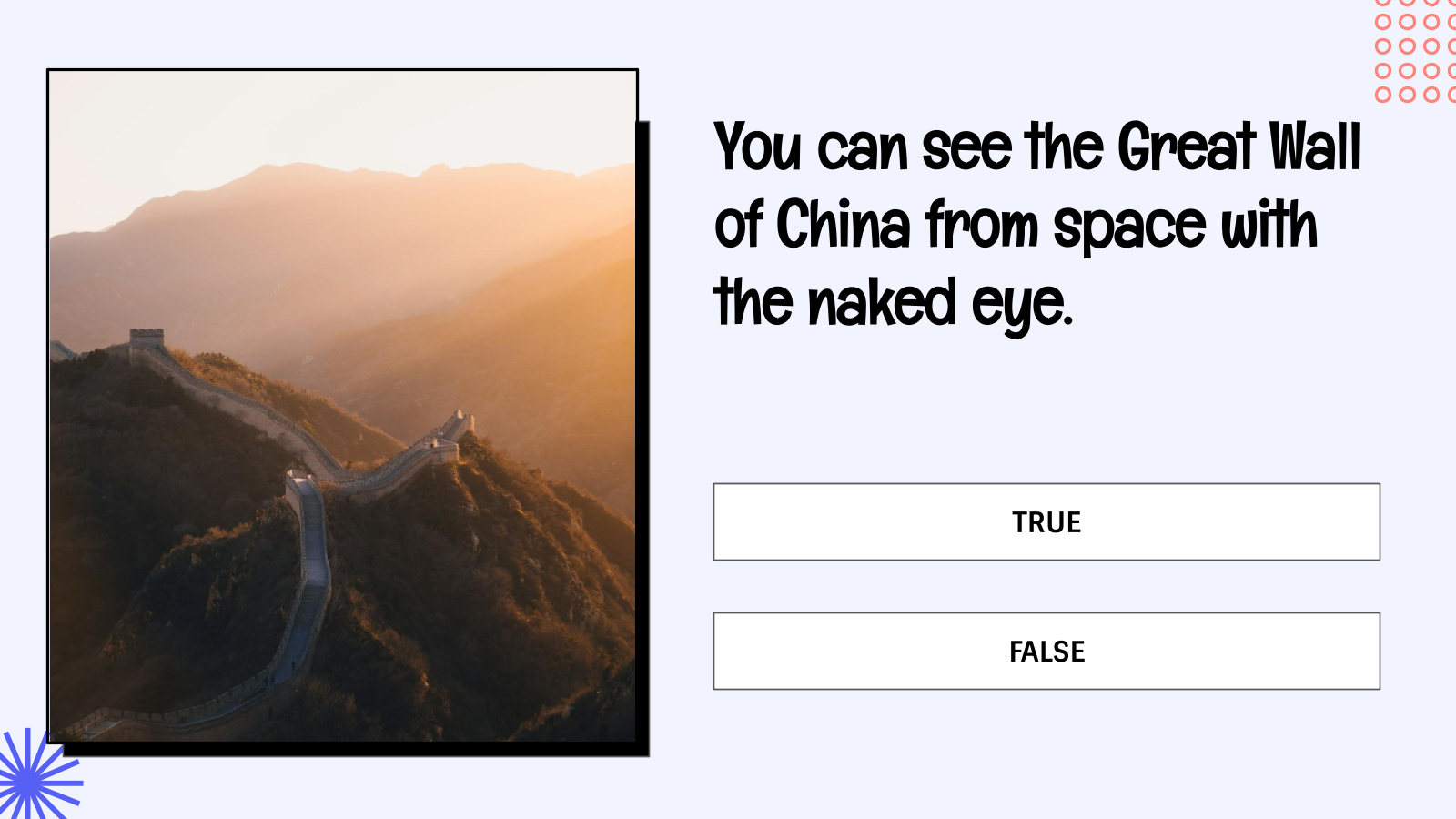 Classroom Quiz – Education Presentation template