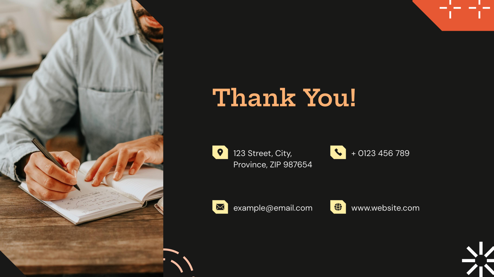 Creative Writing Workshop Presentation template