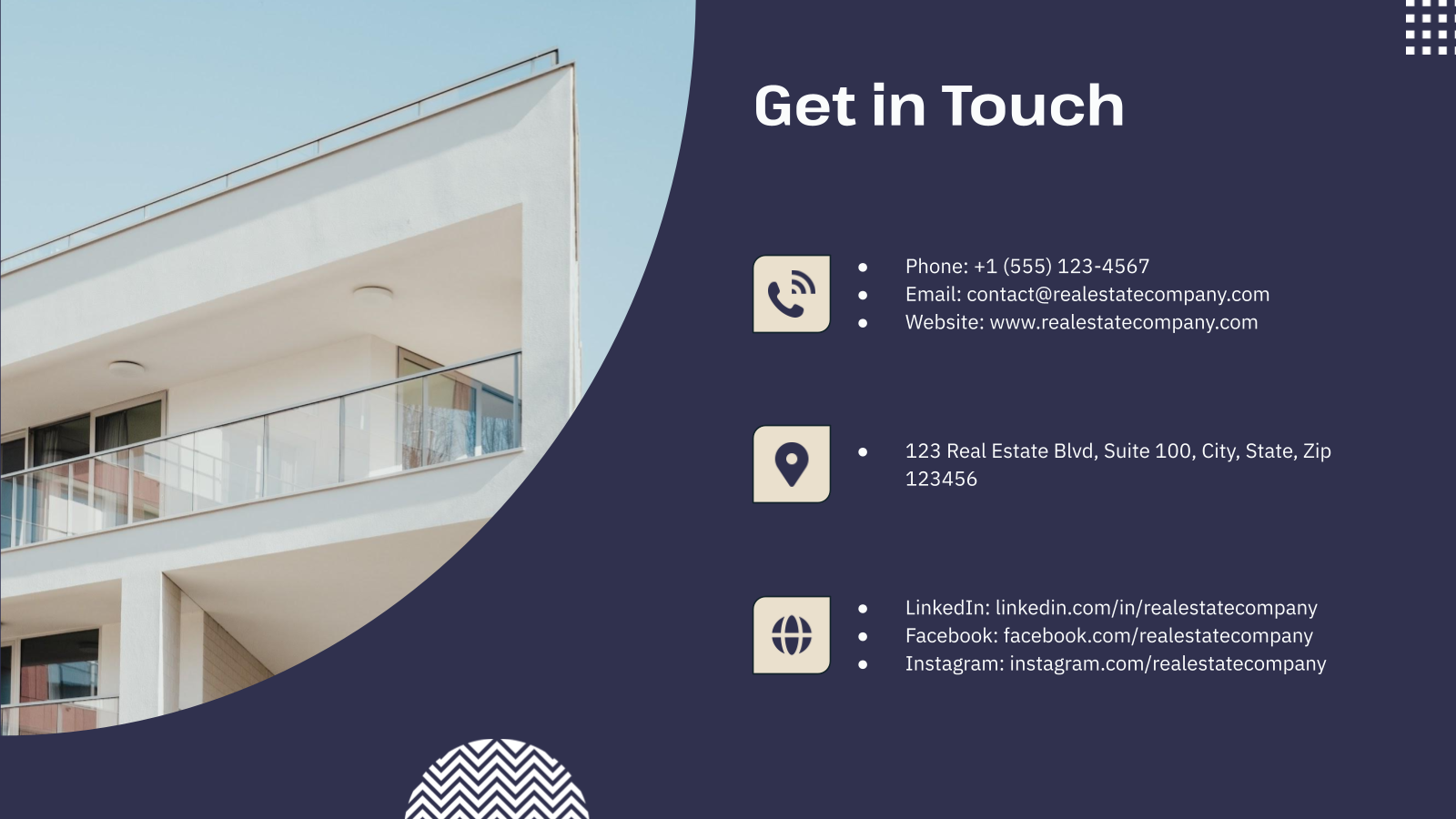 Real Estate Proposal Presentation template