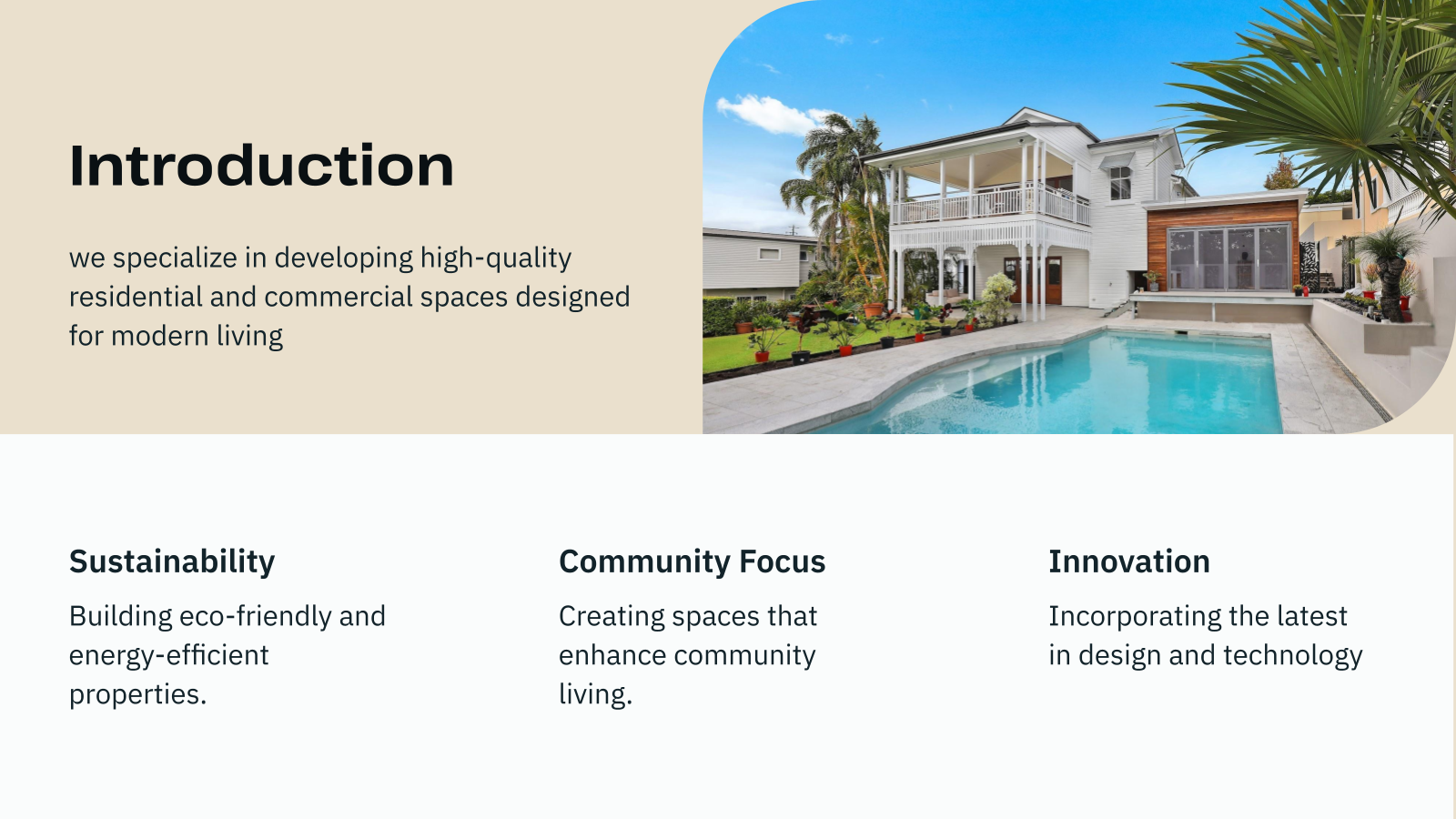 Real Estate Proposal Presentation template