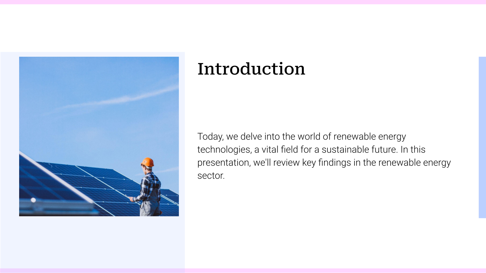 Research Review template