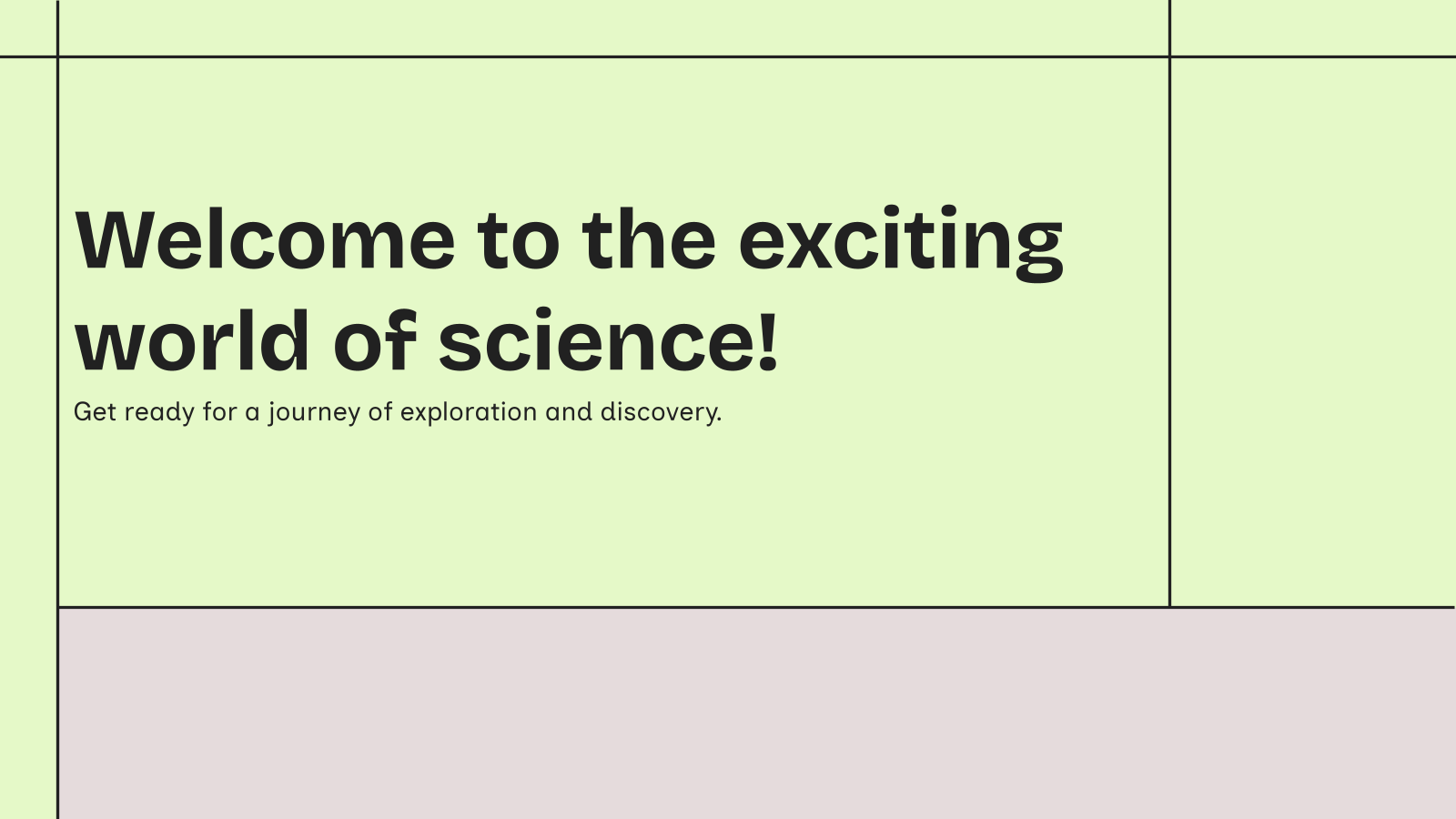 Class Orientation Presentation template