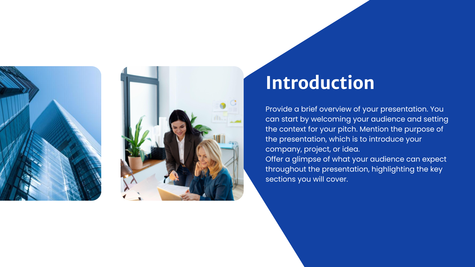 SaaS Investor Pitch Deck template