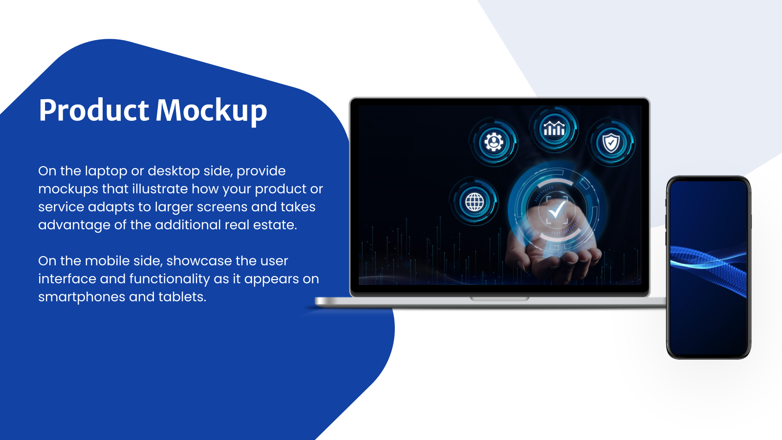SaaS Investor Pitch Deck template
