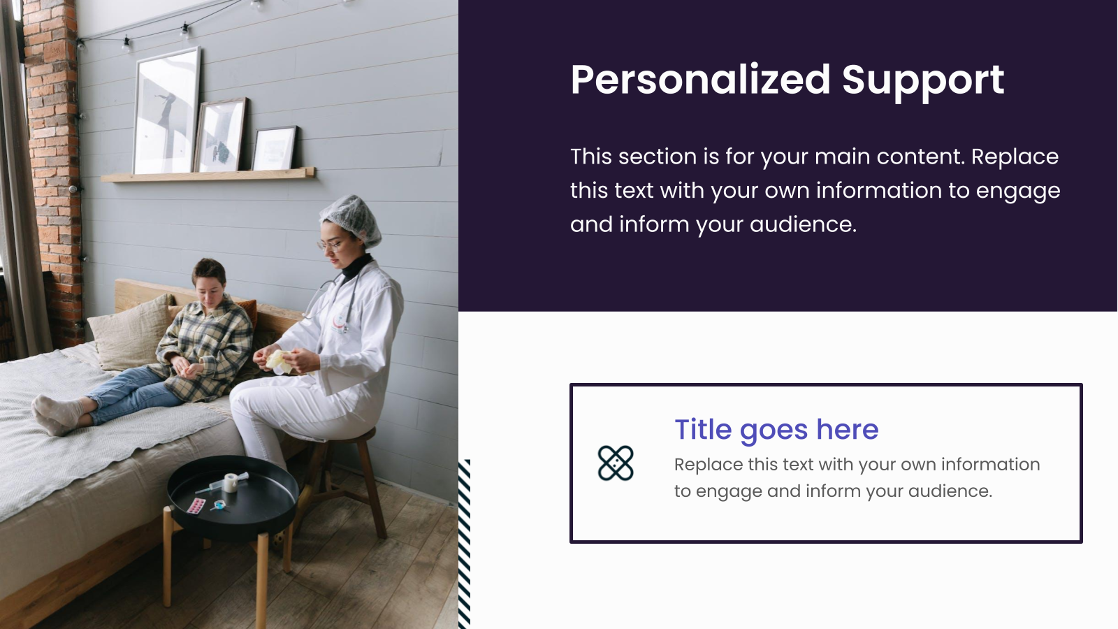 Advancing in Healthcare Presentation template