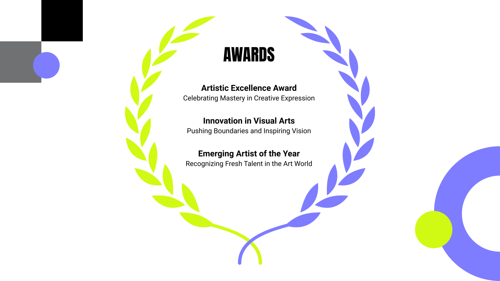 Portfolio Showcase template