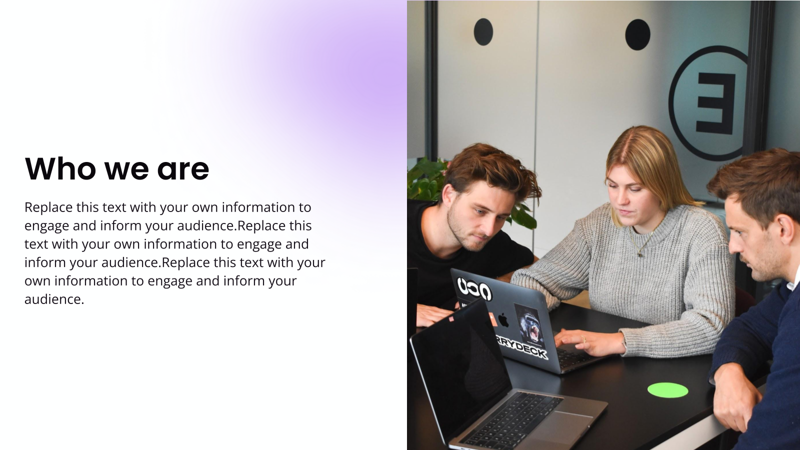 Professional Service Proposal and Design Presentation template