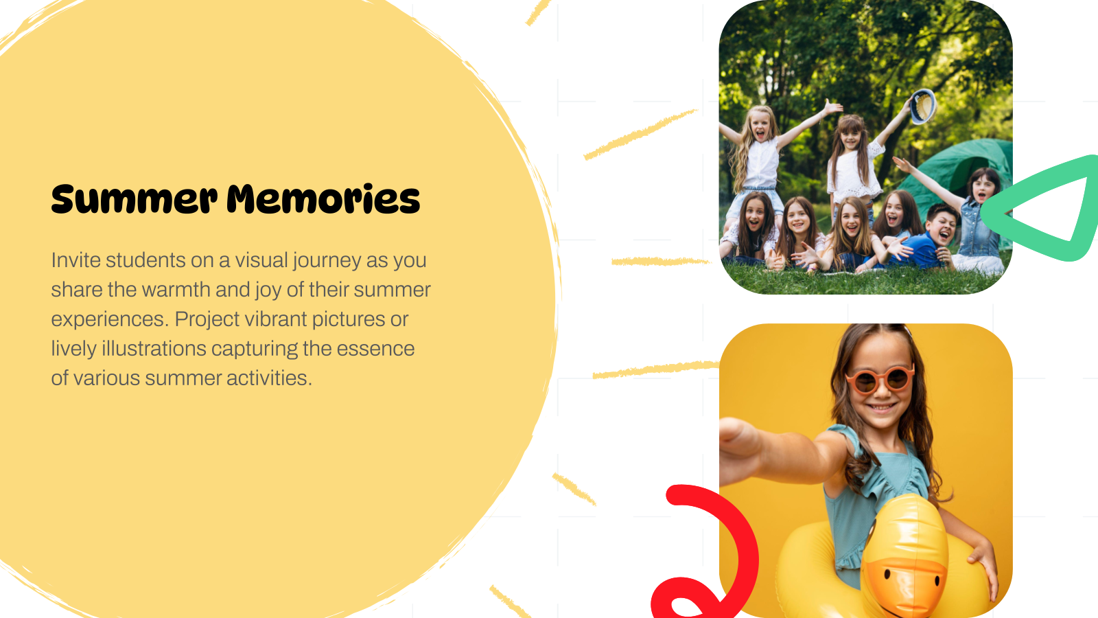 Back To School Presentation template