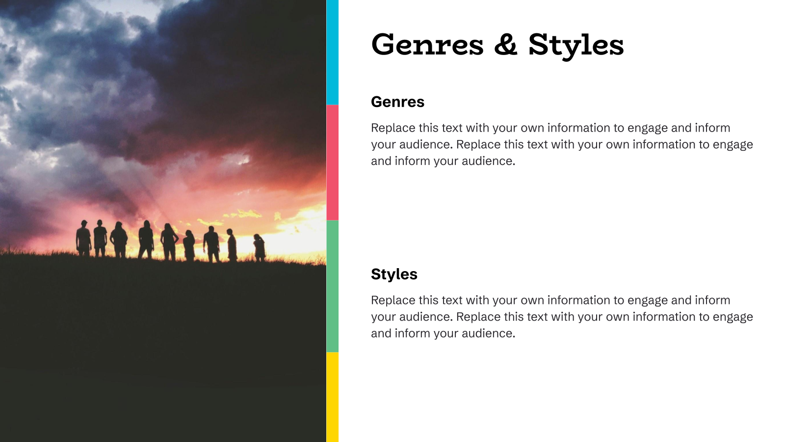 Film Studies – Film Pitch Deck template