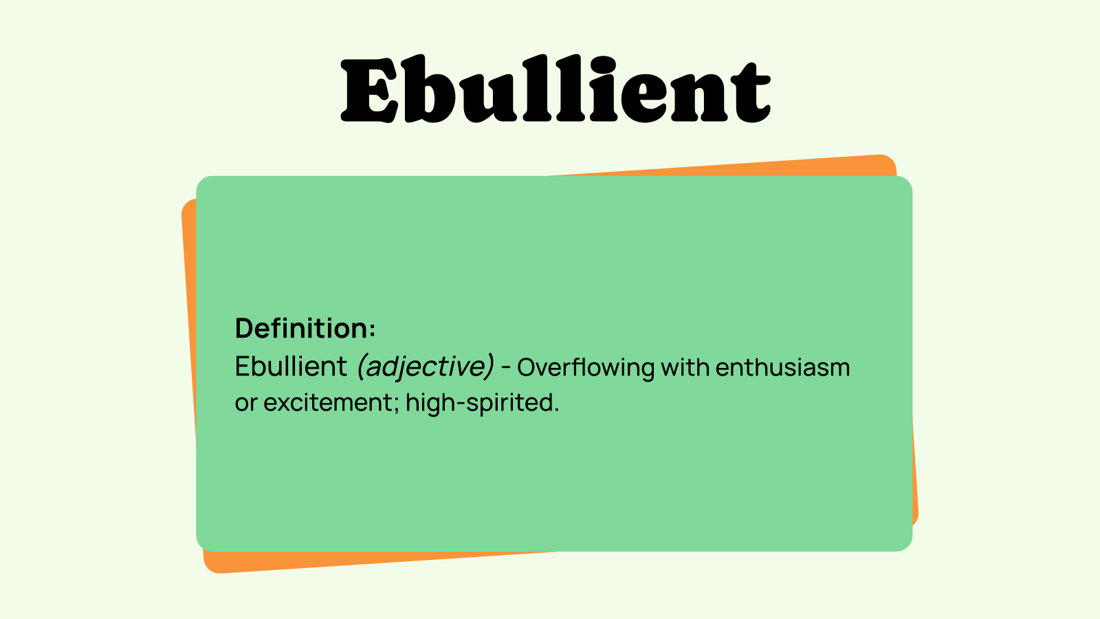 Vocabulary Flashcards – An Education Presentation template