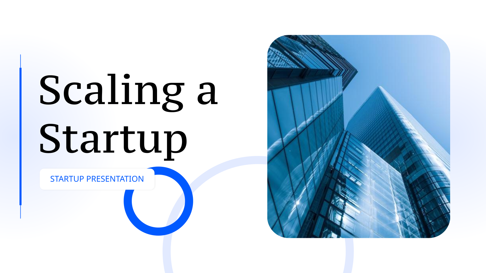 Scaling a Startup Presentation Template