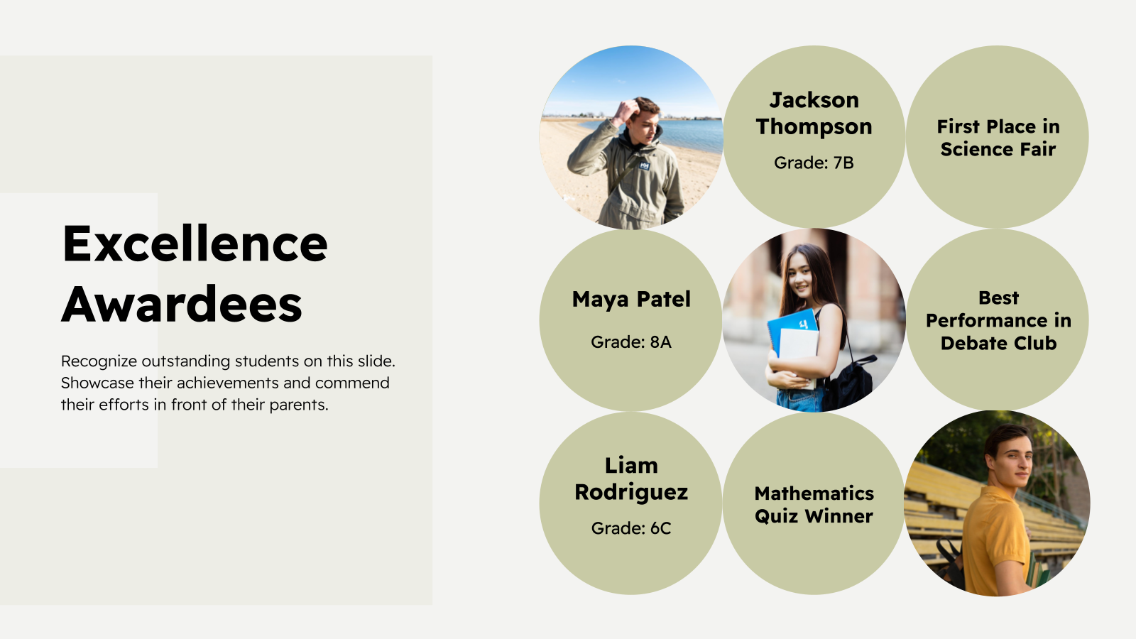 Parents & Teachers Conference Academic Presentation template