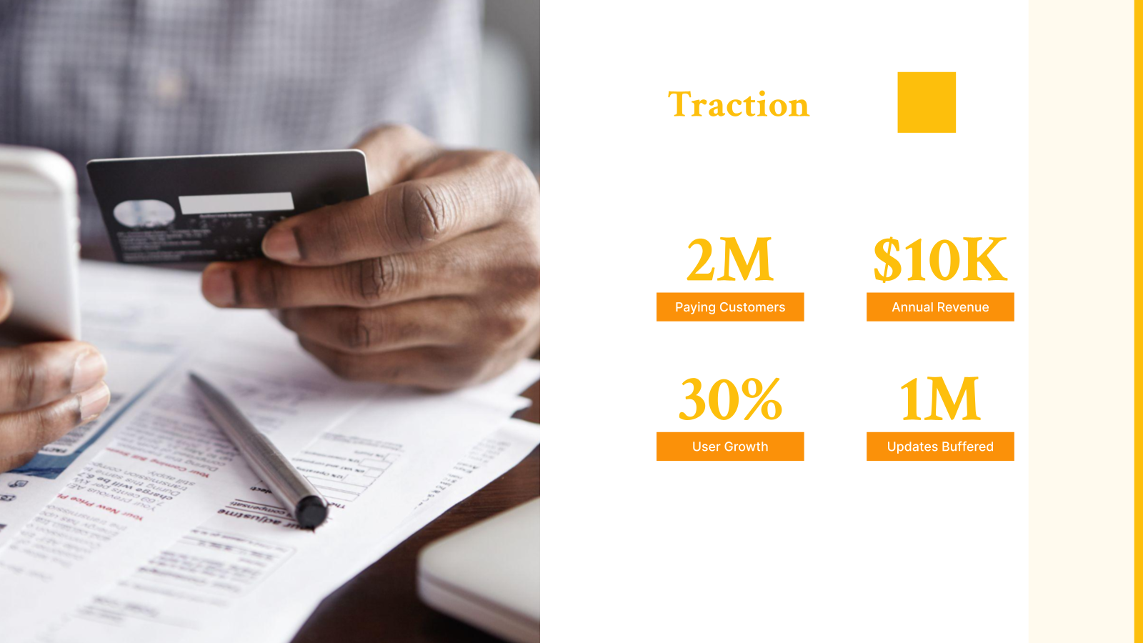 Fintech Pitch Deck: Investor & Startup Presentation template
