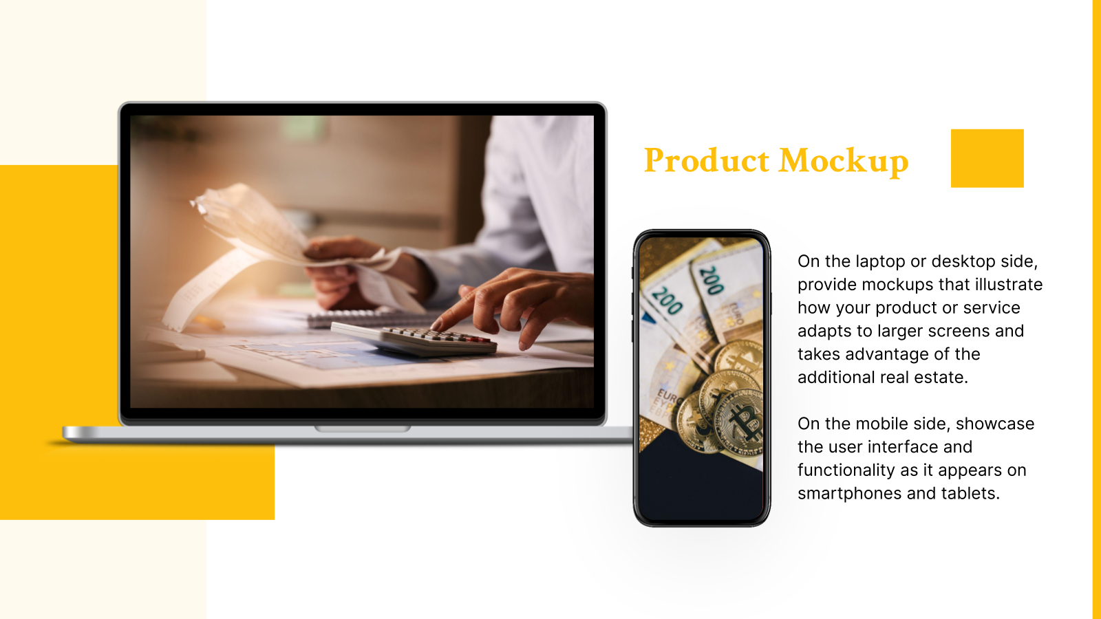 Fintech Pitch Deck: Investor & Startup Presentation template