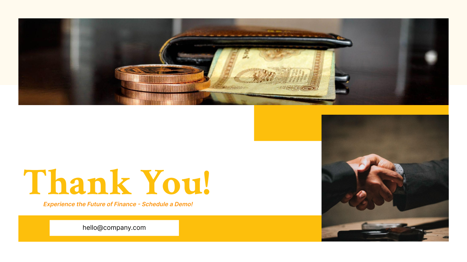 Fintech Pitch Deck: Investor & Startup Presentation template