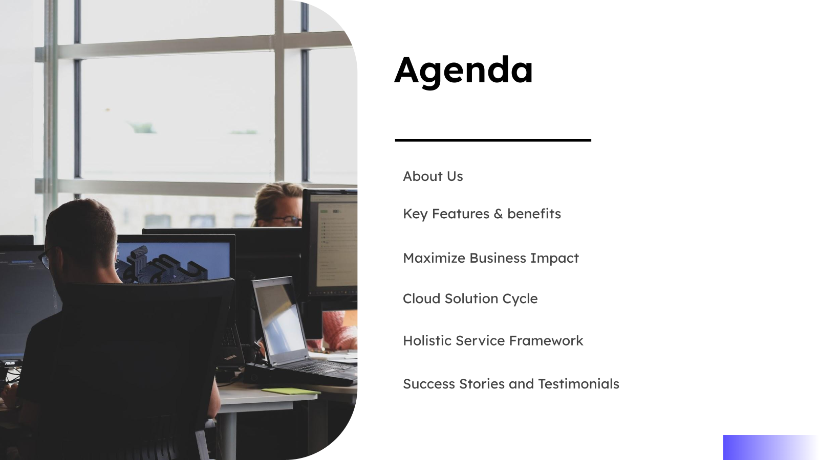 Next-Gen Cloud Services Presentation Deck template