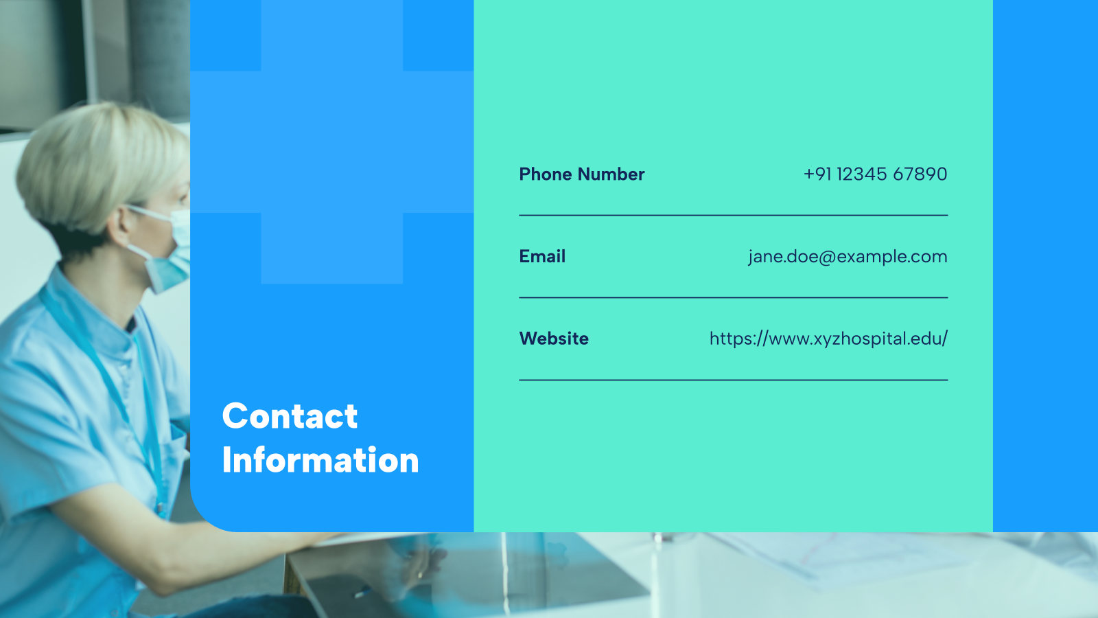 Healthcare Education Presentation template