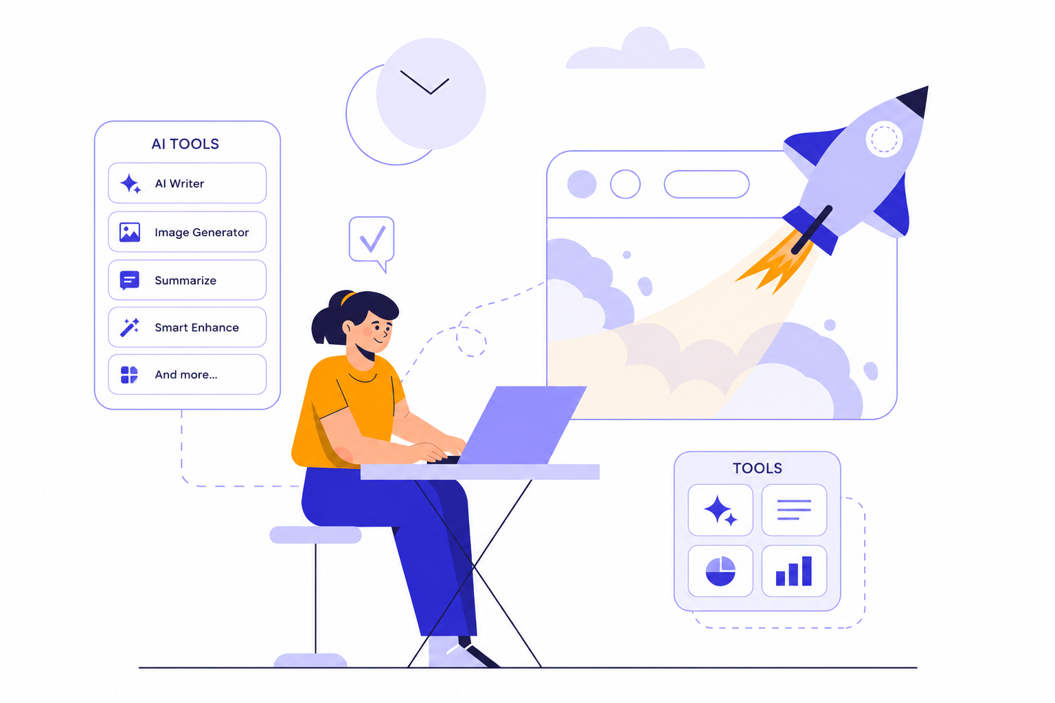 Using AI tools to write, summarise and enhance a presentation
